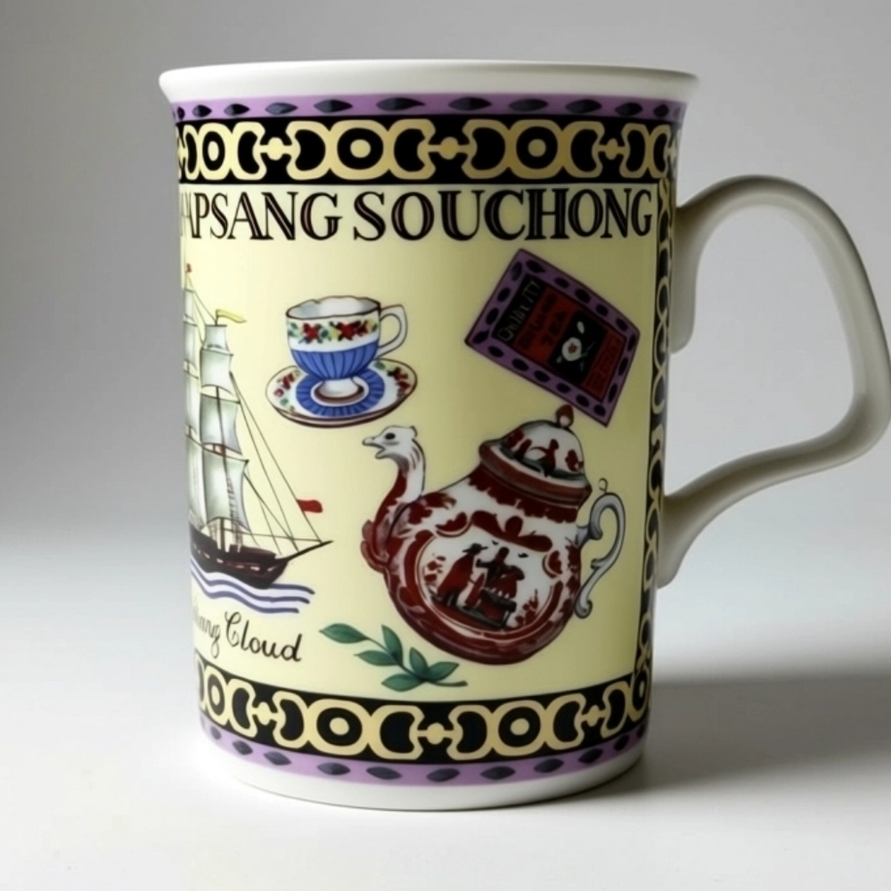 ROY KIRKHAM Fine Bone China Nautical Lapsang Souchong Tea / Coffee Mug 1998
